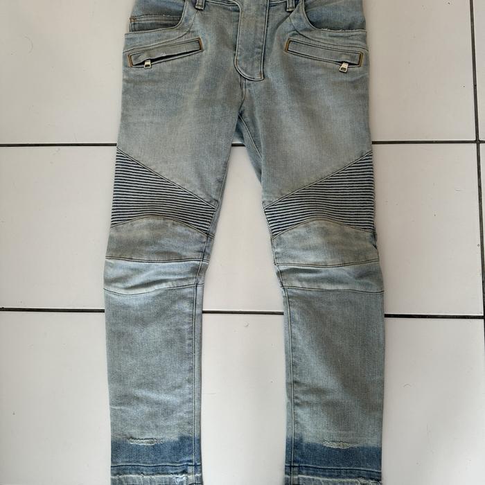 Balmain biker jeans sz 30-31 auth original