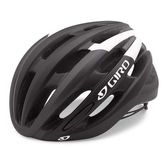 Helmet Sepeda Giro Foray Road Helmet - Matt Black White M