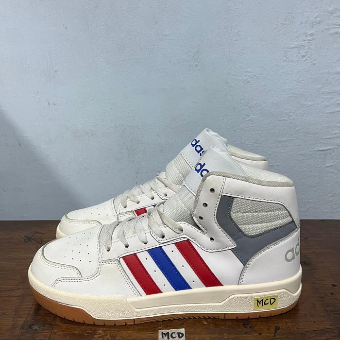 sepatu second ori adidas hoops mid size 42