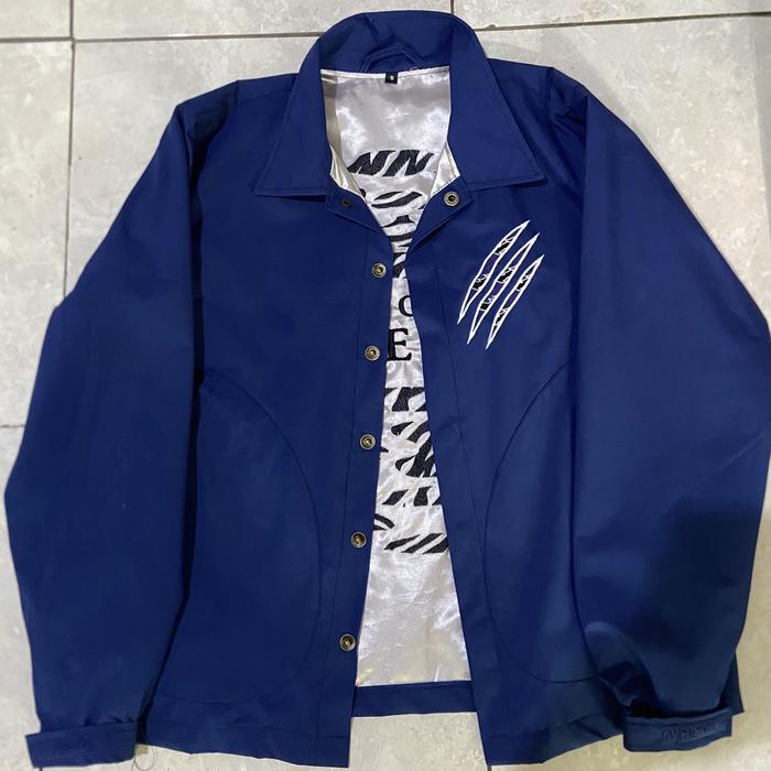 Coach Jacket Harimau Supply X Treefoil id 1/100