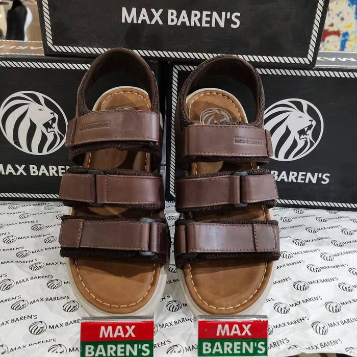 Sepatu sandal Kulit pria Max barens OC01