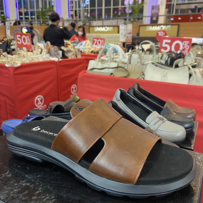 Sandal bocorocco pria sandal kulit sandal kesehatan bocorocco Original
