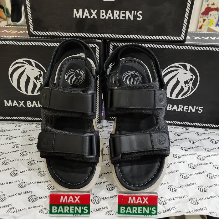 sepatu Sandal kulit pria Max barens Oc03