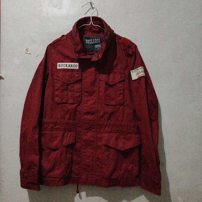 Jaket army taktikal buckaroo