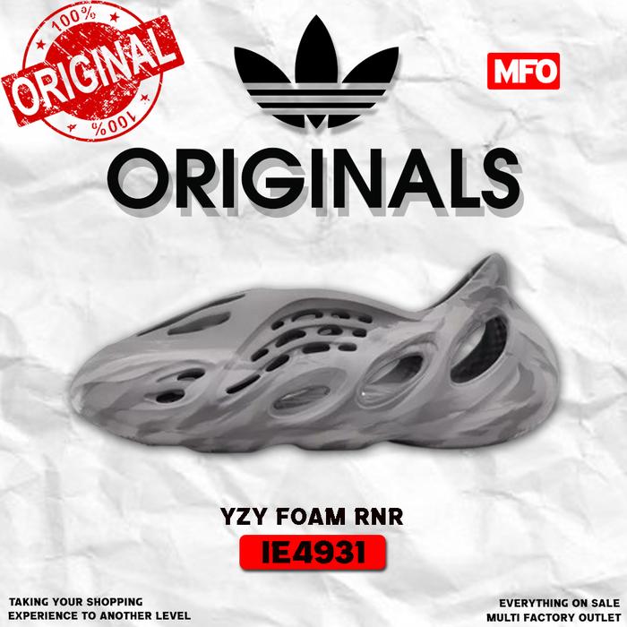 YZY FOAM RNR ORIGINAL ORI SEPATU SANDAL PRIA IE4931