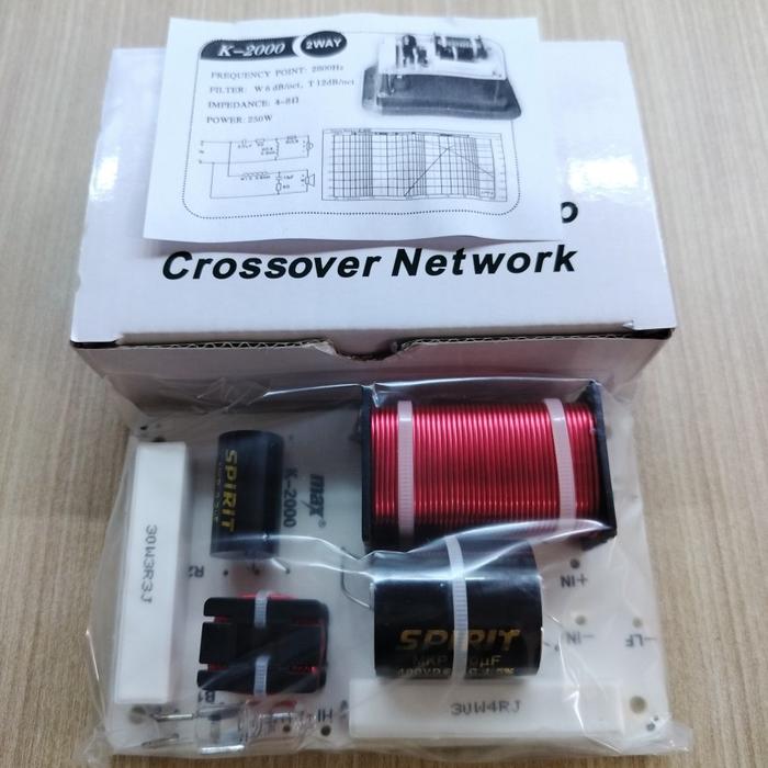 crossover 2 way pasif k-2000