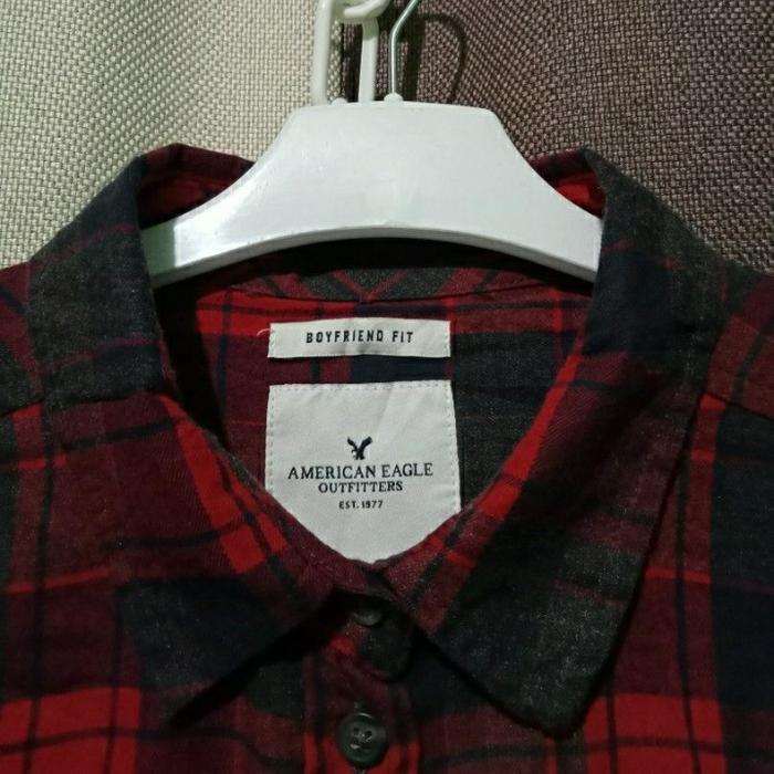kemeja flanel american eagle