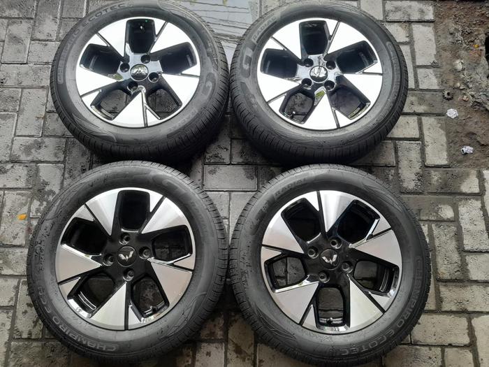 Velg Mobil Bekas Original STD WULING ALVEZ R16X6 4X114,3 ET34 + BAN GT 205 60 R16