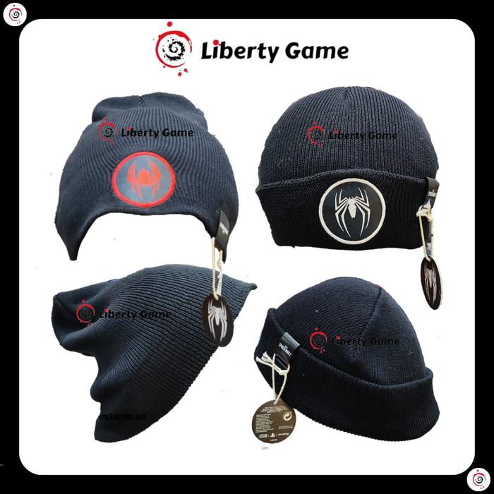 Spiderman 2 Beanie / Kupluk Fashion Pria Original Playstation Merchandise