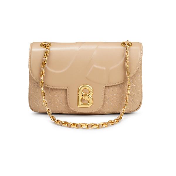 BUTTONSCARVES Aluna Leather Flap Bag Medium - Coffee