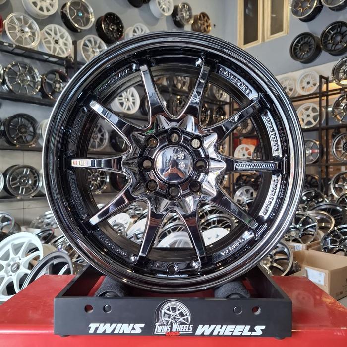 Rays CE28 R16 By JF Luxury ( 1 Set / 4 PCS VELG ) cocok untuk JAZZ/YARIS/CIVIC/CITY/MOBILIO/BRIO/AGY
