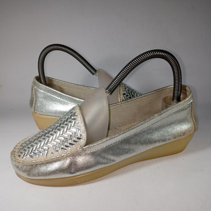 Pazzion original Leather loafers 37 size women shoes