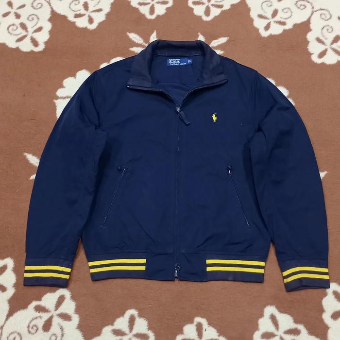 jaket harington pria POLO RALPH LAUREN sz L tebal original dan ZINO AND JUDY sz XL crop winter