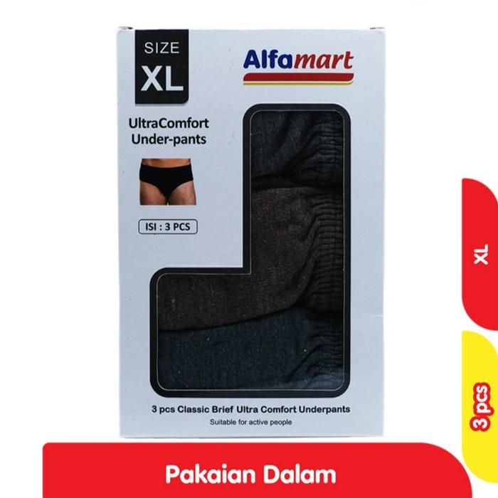 Celana dalam pria scorlines isi 3 pcs