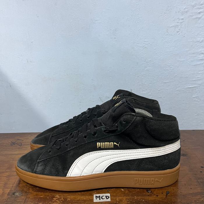sepatu second ori puma smash v2 mid size 40
