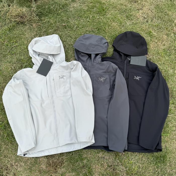 Arc' Gamma MX Black/White/Grey Jacket
