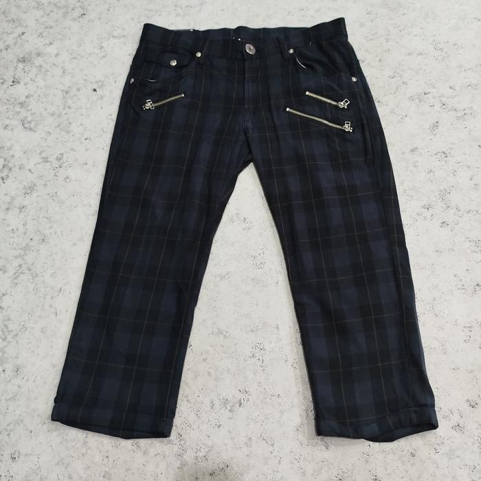 Celana vintage LEE COWBOY motif flanel