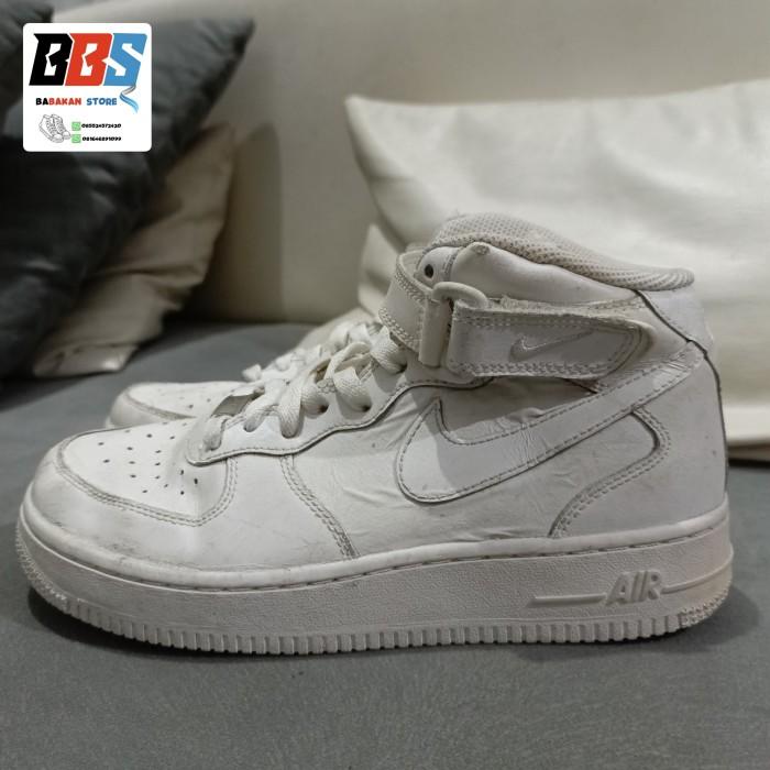 nike af 1 mid triple white