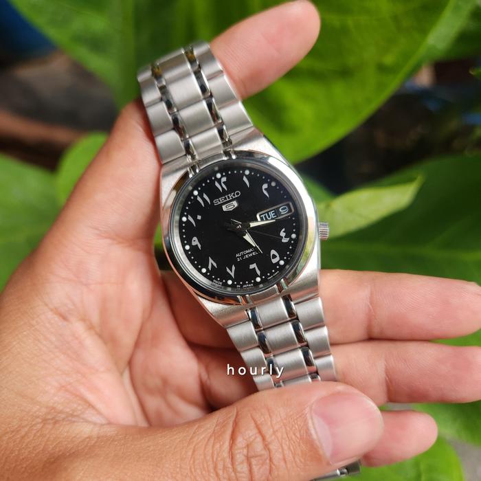 Jam Tangan Seiko 5 Arabic Special Edition SNK063J5