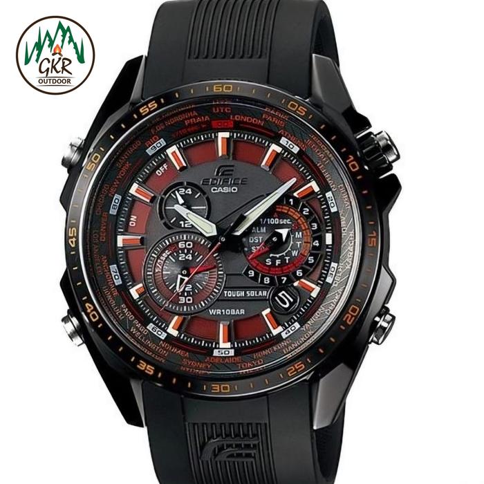 Jam Tangan Pria Casio Edifice EQS-500C-1A2 Tough Solar Original