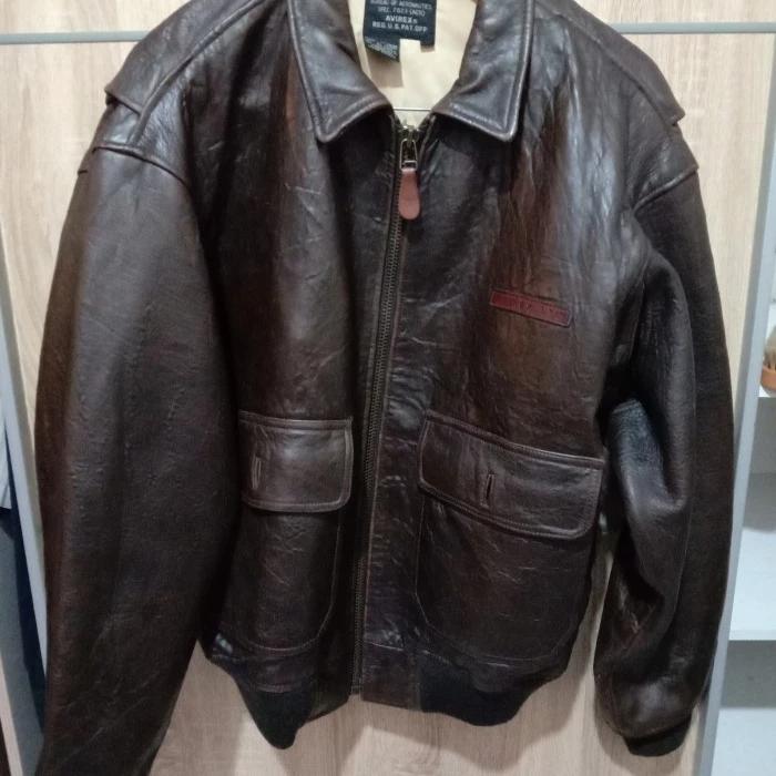 Jaket Kulit Avirex G1 Burea Of aeronautics