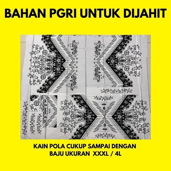 Seragam Batik Pgri Resmi Terbaru Pria & Wanita Bsy/Katun/Silky/Doby