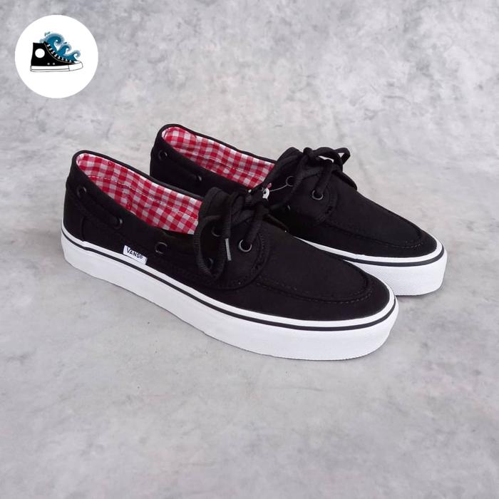 Sepatu Vans Zapato Black White