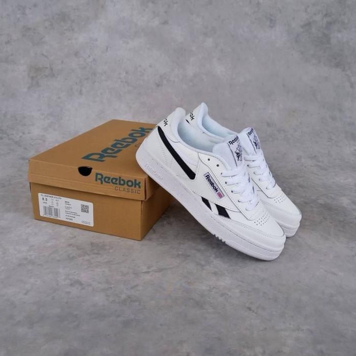 perfectkicks_bdg Reebok Club C85 Revenge Trainers White Black