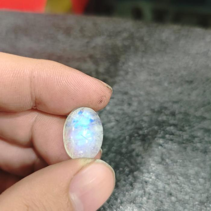 Batu Biduri Bulan Moon Stone Natural Jumbo 1