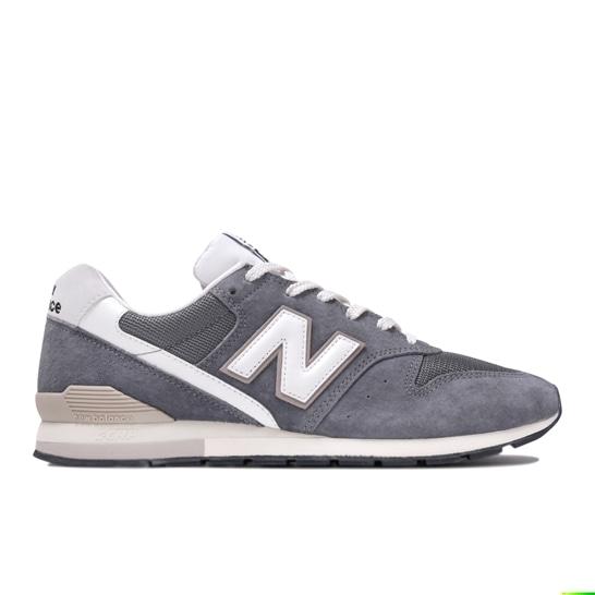 sepatu Sneakers Pria nw blnce 996 classic dark grey/white original
