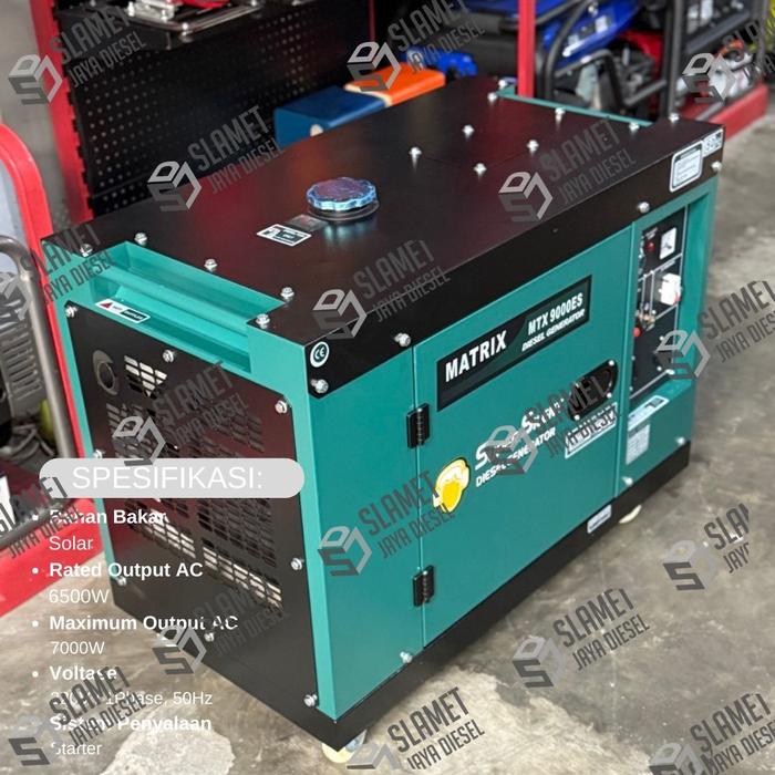 Genset Silent Matrix MTX9000ES - 7000WATT