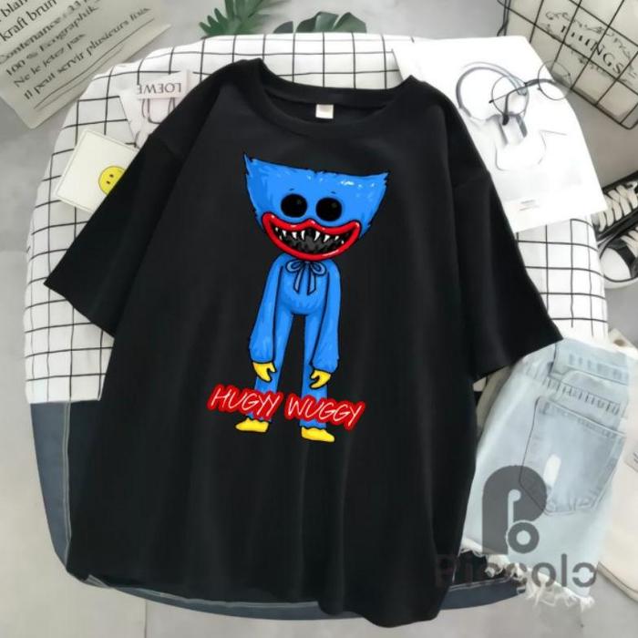 BAJU KAOS ANAK HUGGY WUGGY BAHAN