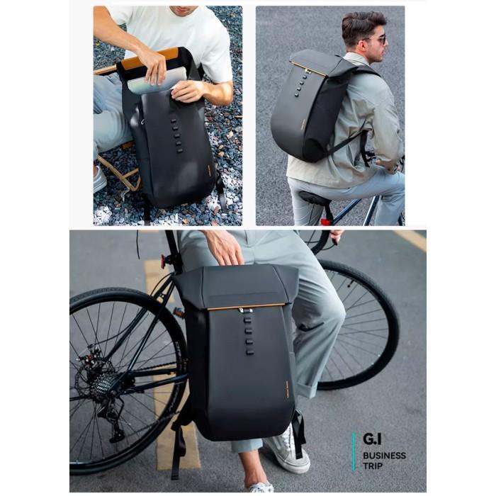Mr2975 Tas Mark Ryden Ransel Pria Cowok Laptop 17 Foldable Scalable Terlaris