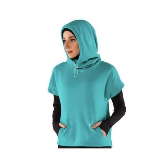 Ready Stock !!! SPECS HIJAB SPORTY RUE SCUBA HOODIE TOSCA NEW