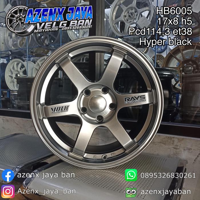 velg mobil rays TE37 Ring 17