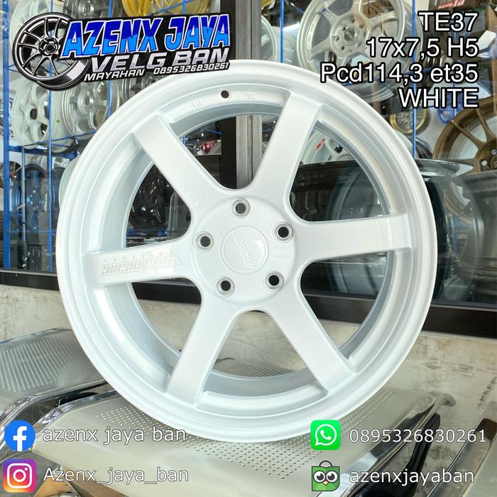 velg mobil rays TE37 Ring 17