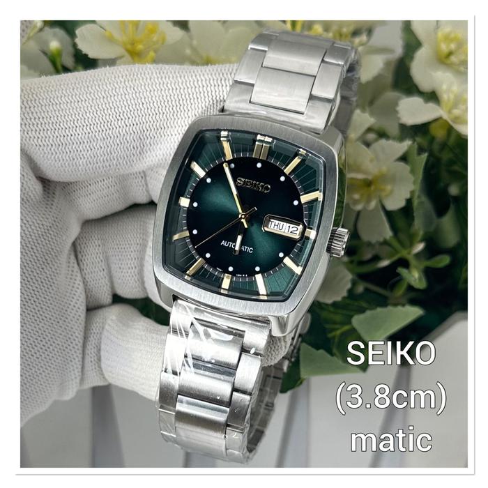 JAM PRIA COWOK OTOMATIS SEIKO MATIC KOTAK FULSET BOX ORI