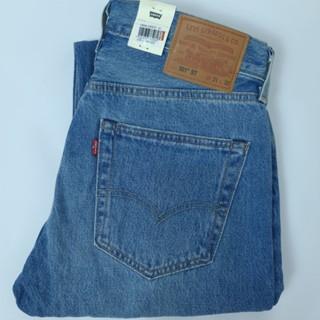 Levi's Men's 501 Slim Taper Ripped Jeans