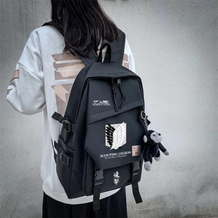 Tas Ransel Anime Danganronpa Monokuma Ransel Pria Wanita Terlaris