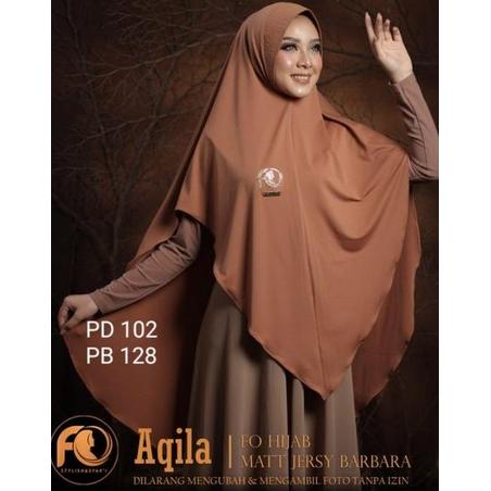 New Stock !!! Khimar Aqila Jumbo Syari by FO hijab