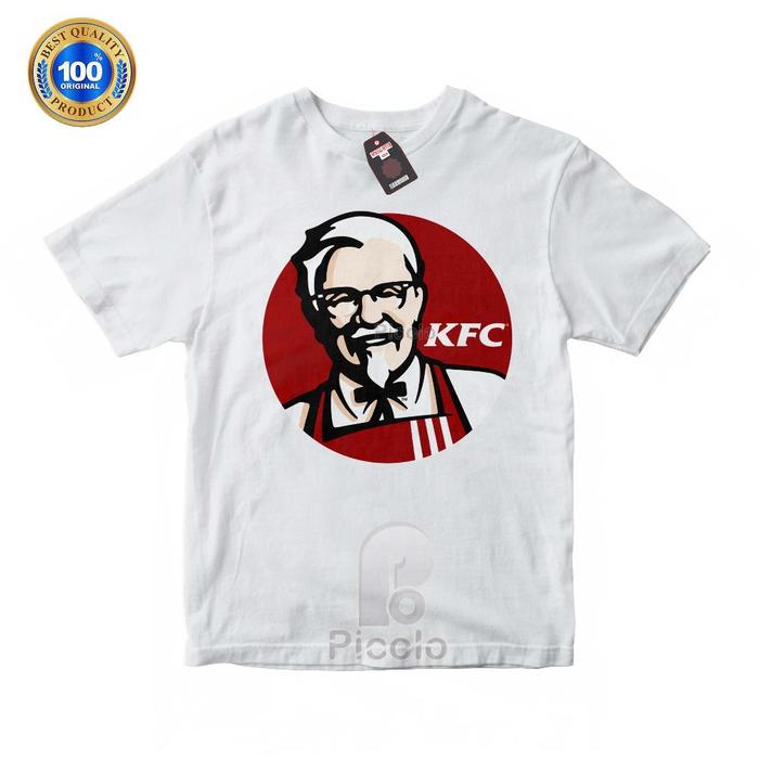 FREE NAMA BAJU KAOS ATASAN ANAK MOTIF KFC UNISEX Bahan COTTUN