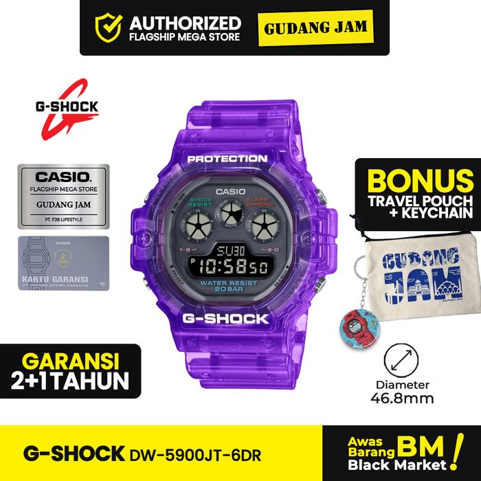 GShock DW-5900JT-6DR DW-5900JT-6D DW-5900 DW5900 Garansi Resmi 2 Tahun