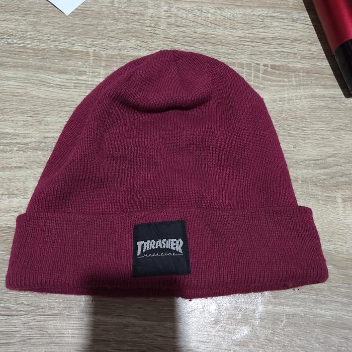 beanie hat thrasher street wear second