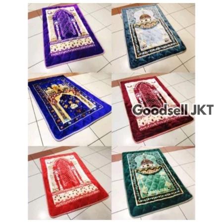 [TERMURAH] Sajadah Size Jumbo Bahan Bulu Kasur Tebal Premium Variasi Warna Dan Motif