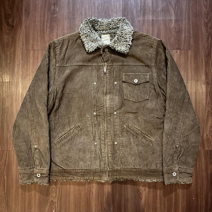 House Of Blues Trucker Corduroy Jacket