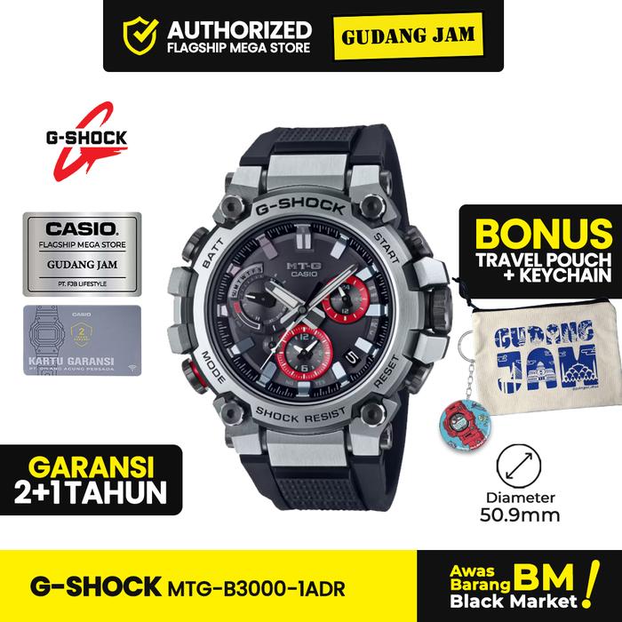GShock MTG-B3000-1ADR MTG-B3000 MTGB3000 Garansi Resmi 2 Tahun