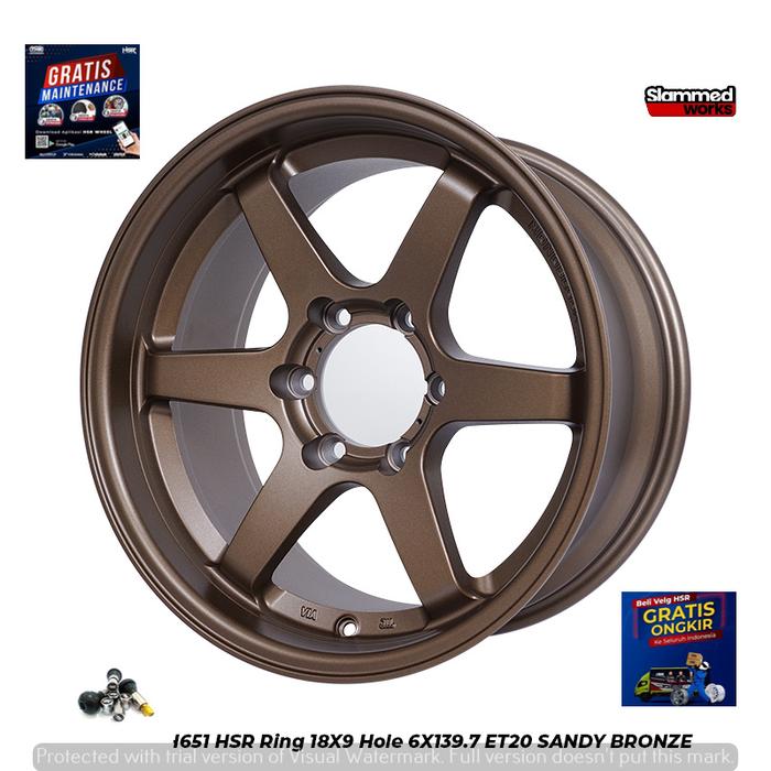 Velg Racing Pajero Fortuner Triton R18 HSR Tokyo R18