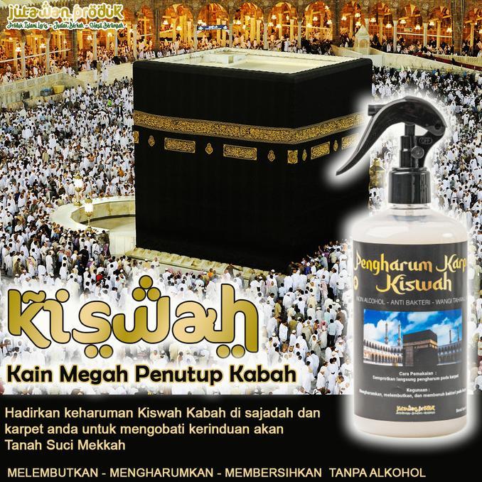 100% NEW PENGHARUM/PARFUM KARPET DAN SAJADAH AROMA ISLAMI KISWAH KABAH HAPPY SHOPING