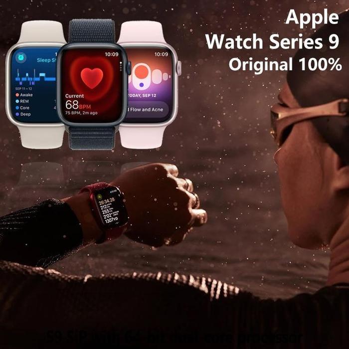 [100%ORI] Apple Watch Series 9 Smartwatch 9 PRO MAX jam tangan smartwatch Fitness Tracker, Blood Oxy