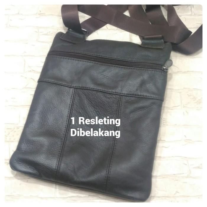 Tas Selempang Pria, Kulit Asli, Merk Jeep Terlaris